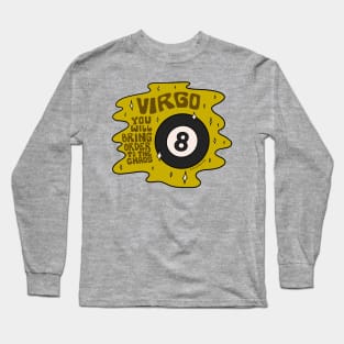 Virgo Magic 8 Ball Long Sleeve T-Shirt